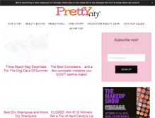 Tablet Screenshot of prettycity.com